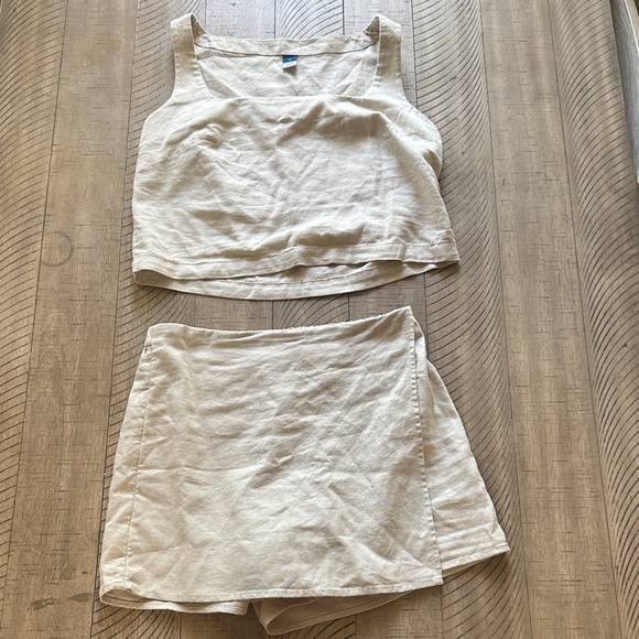 Old Navy Pants - Old Navy Nude Matching Set